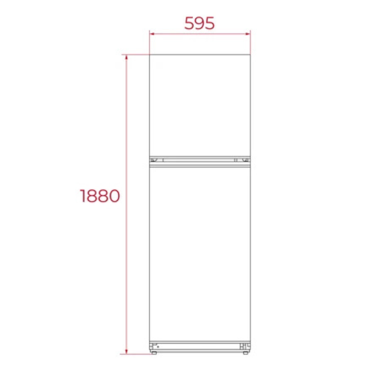 Frigorífico Combinado Teka NFL342C 302L Inox