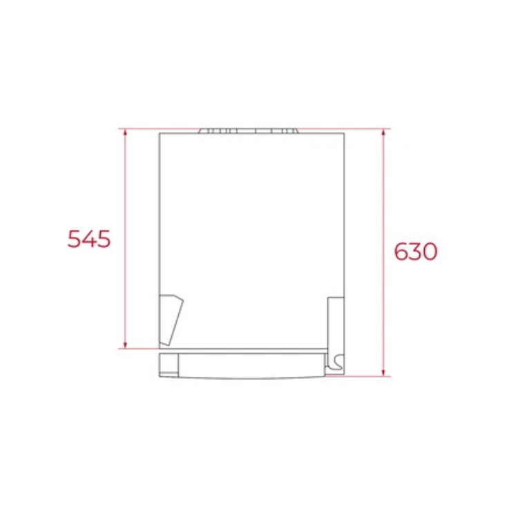 Kühl-/Gefrierkombination Teka NFL342C 302L Inox