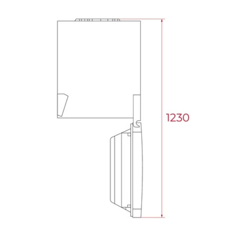 Frigorífico Combinado Teka NFL342C 302L Inox