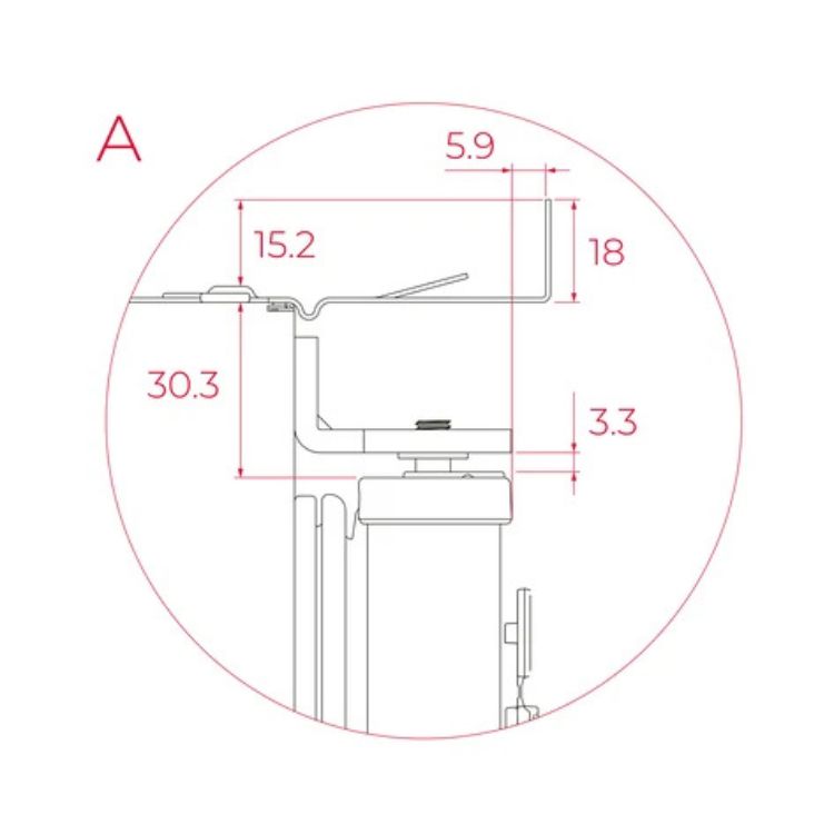 Frigorífico Combinado de Encastre Teka RBF43345FI 271L