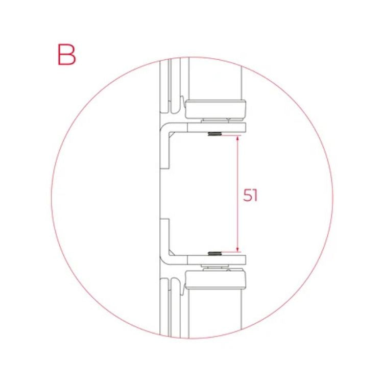 Frigorífico Combinado de Encastre Teka RBF43345FI 271L