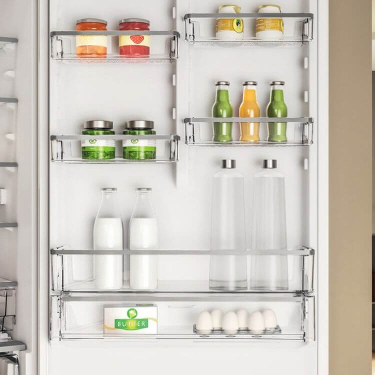 Frigorífico Combinado de Encastre Whirlpool WHSP70T121 394L