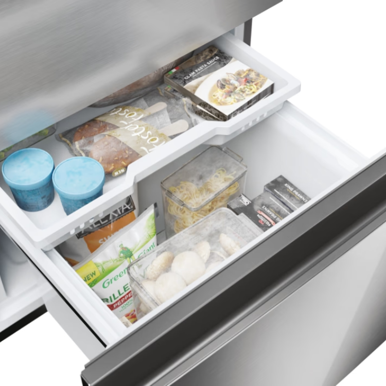 Kühl-Gefrier-Kombination Haier HTW5618CNMG 360L Inox