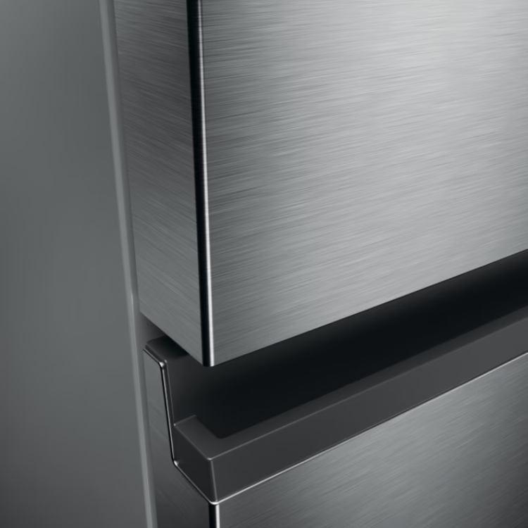 Kühl-Gefrier-Kombination Haier HTW5618CNMG 360L Inox