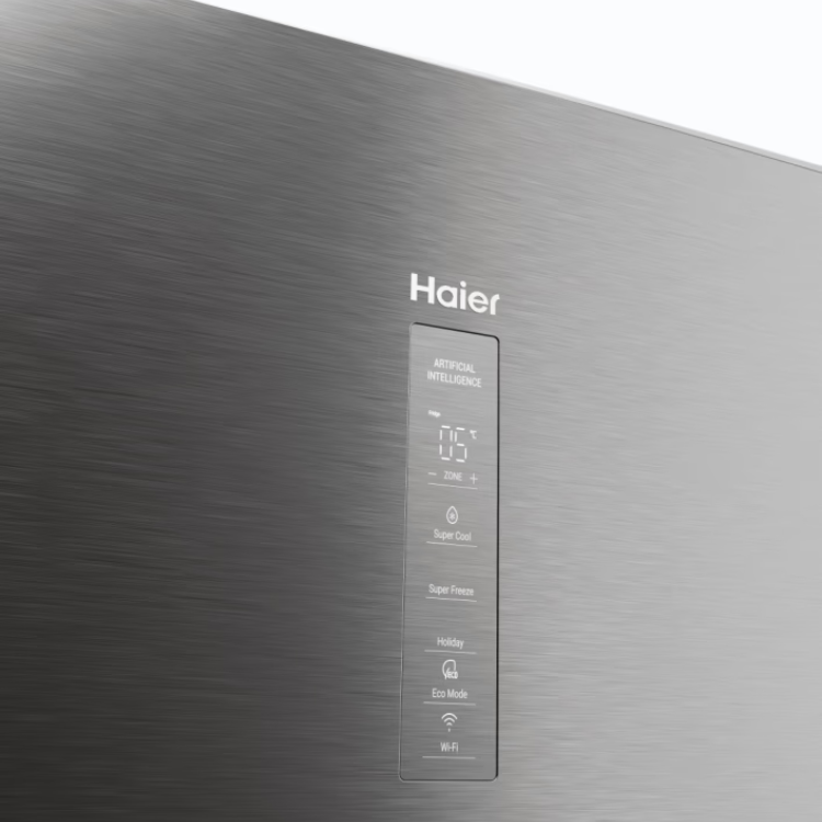 Kühl-Gefrier-Kombination Haier HTW5618CNMG 360L Inox
