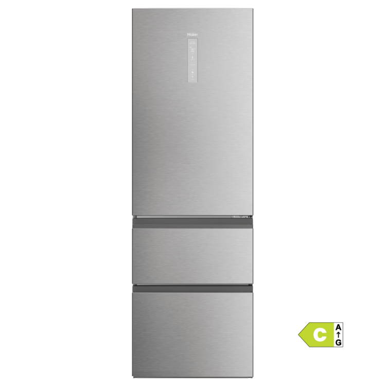 Frigorífico Combinado Haier HTW5618CNMG 360L Inox