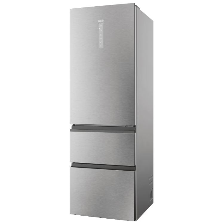 Kühl-Gefrier-Kombination Haier HTW5618CNMG 360L Inox