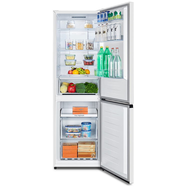Hisense RB390N4AWE Kühl-Gefrier-Kombination 304L Weiß