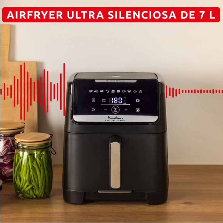 Fritadeira Moulinex Easy Fry Silence XXL EZ8428F0 7L Preto