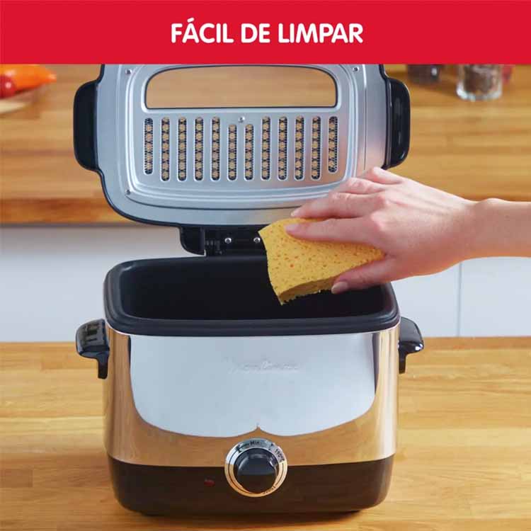 Fritadeira Moulinex Minifrito AF220010 1L 1000W Inox