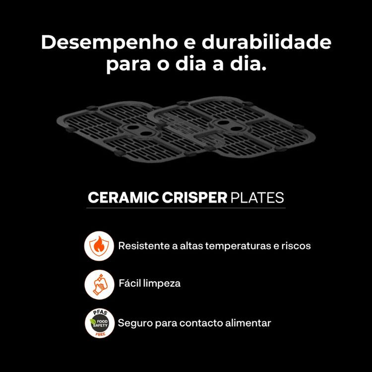 Fritadeira Flama Air Fryer 671FL 11L 3040W Preto