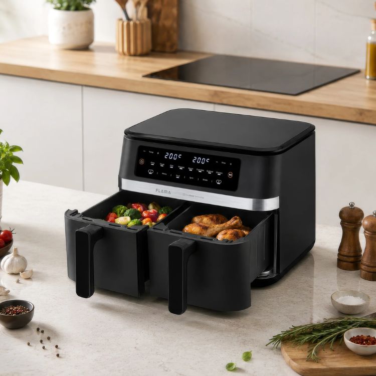 Fritadeira Flama Air Fryer 671FL 11L 3040W Preto