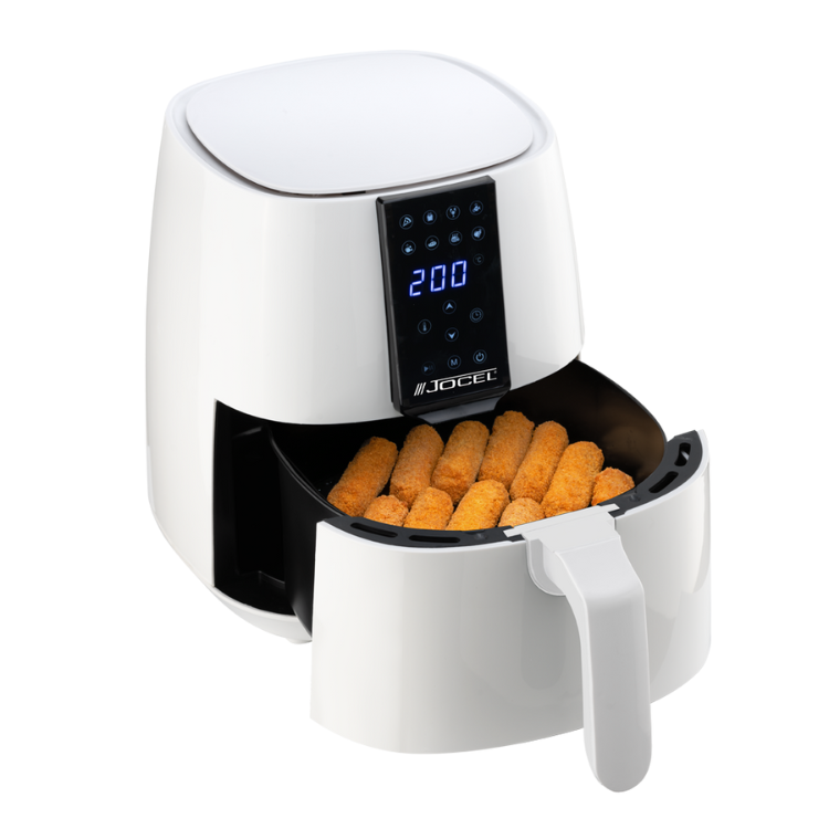 Jocel Heißluftfritteuse 3.8L 1450W Weiß