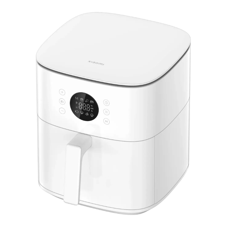 Xiaomi Air Fryer 6.5L 2nd Gen, white, digital display and controls.