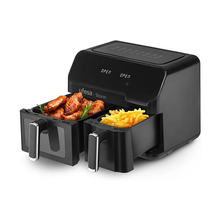 Fritadeira Ufesa Air Fryer Storm 9L 2700W Preto