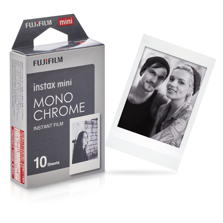 FujiFilm Monochrome Instax Mini Film (10 Aufnahmen)