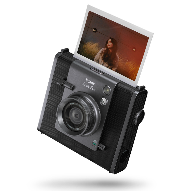 Máquina Fotográfica Instantânea Fujifilm Instax Wide EVO Preto
