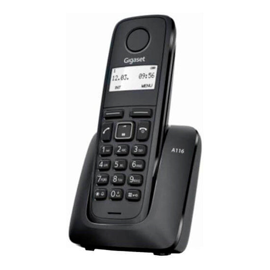 Telefone Sem Fios Gigaset A116 Preto