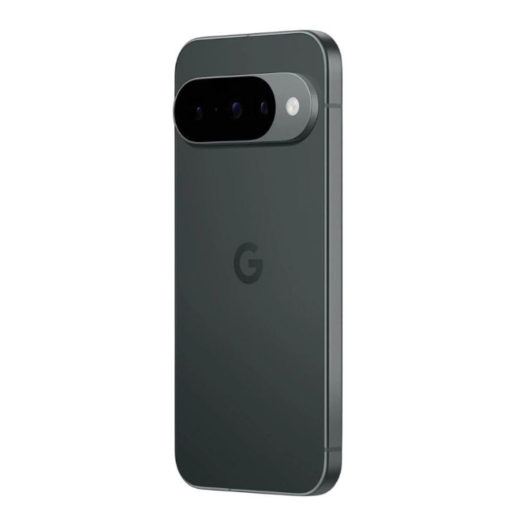 Google Pixel 10, smartphone 5G, 6.3 polegadas, 12GB/256GB, cor Obsidian, câmara tripla e logótipo G no verso.