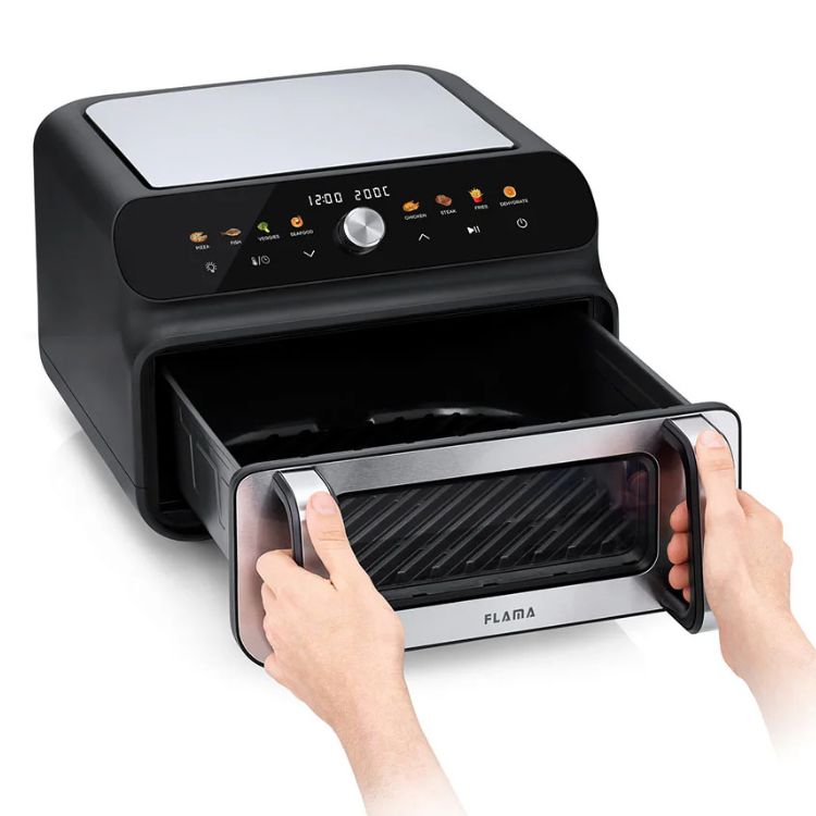 Smartcook Duo 678FL Rauchfreier Grill & Heißluftfritteuse 10L 1800W