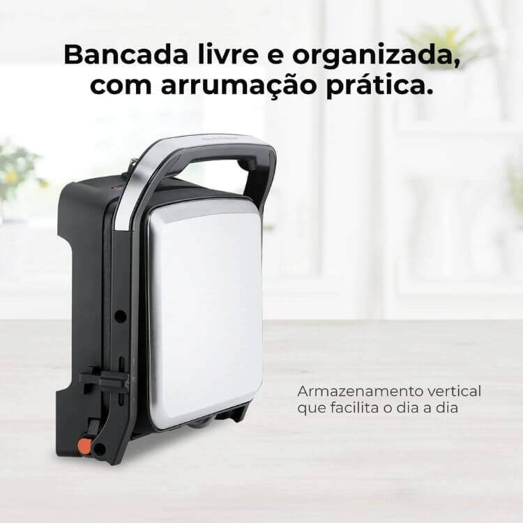 Grelhador Flama Placas HeatPro 4522FL 2000W