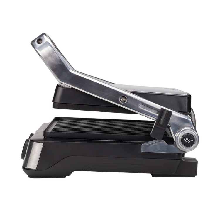 Black electric grill, 2000W, 180 degree adjustable, Jocel brand.