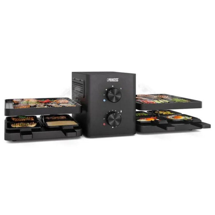 Grelhador Raclette 8 Pessoas Princess Purify 1500W