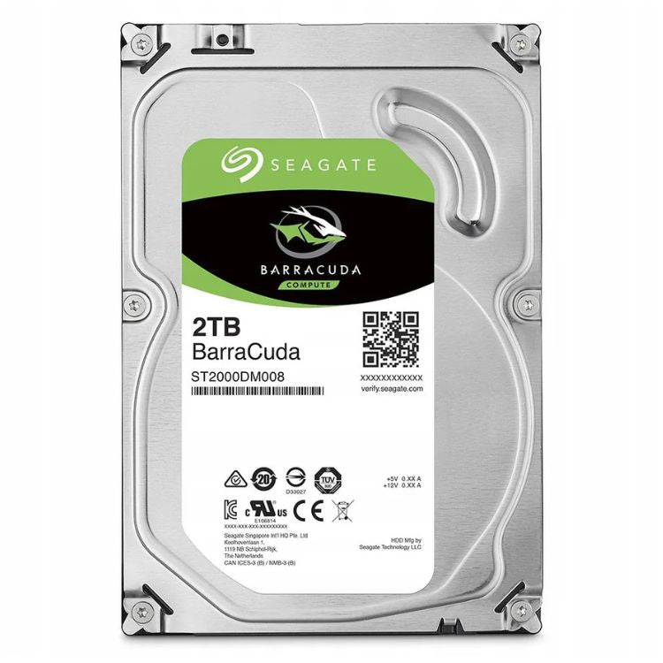 Disco HDD Seagate Barracuda 3.5" 7200RPM SATA III 2TB