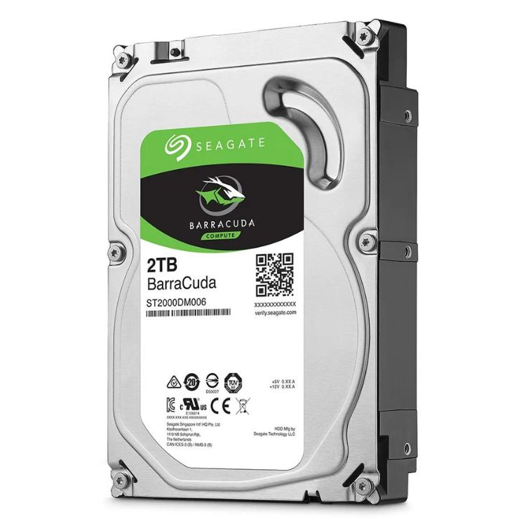 Disco HDD Seagate Barracuda 3.5" 7200RPM SATA III 2TB