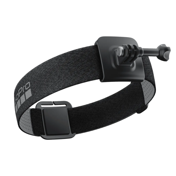 GoPro Head Strap 2.0, black, adjustable camera mount.