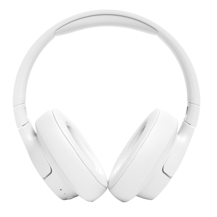 White JBL Tune 720BT Bluetooth over-ear headphones