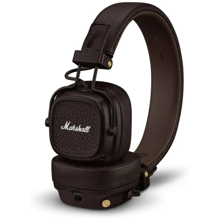 Headphones Marshall Major V Castanho