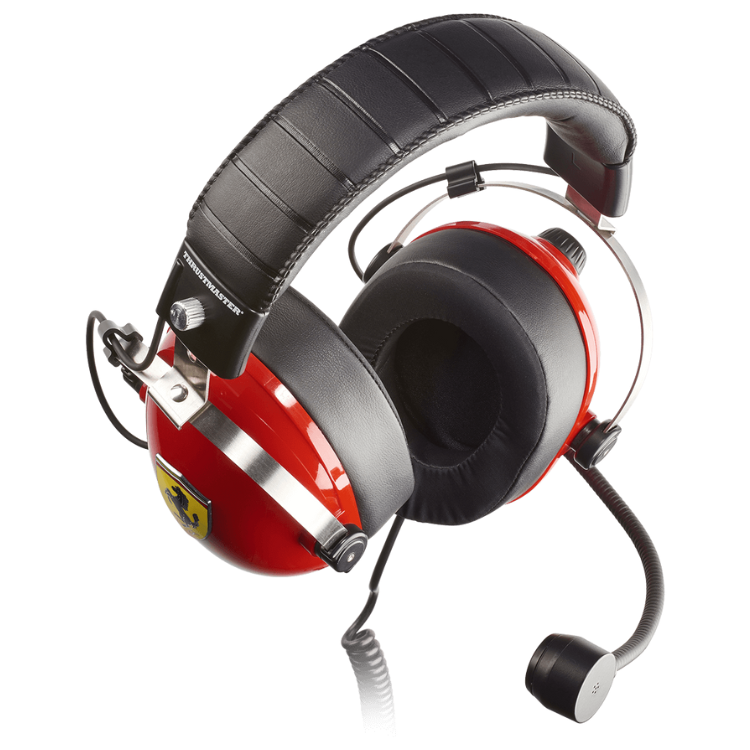 Headset Thrustmaster T. Racing Scuderia Ferrari Edição DTS