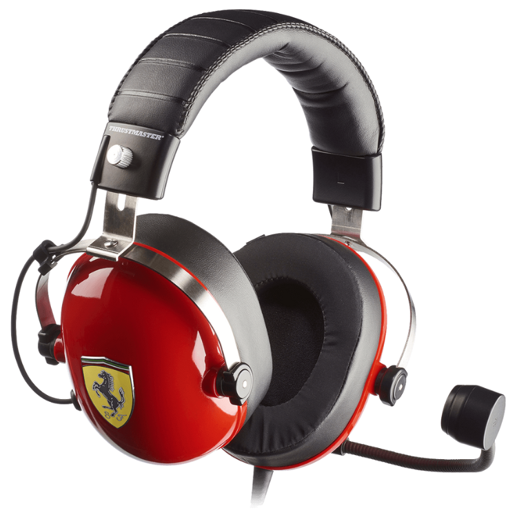 Headset Thrustmaster T. Racing Scuderia Ferrari Edição DTS