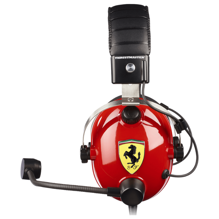 Headset Thrustmaster T. Racing Scuderia Ferrari Edição DTS
