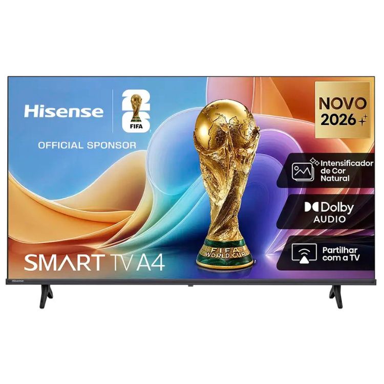 Televisão Hisense A4S 2026 Smart TV LED FHD 40"