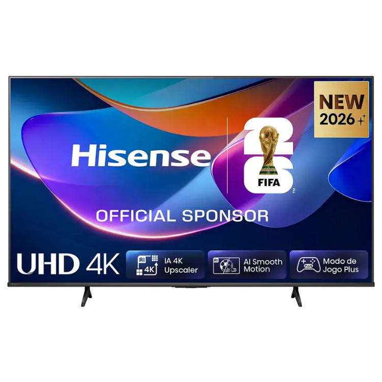 Televisão Hisense A6S (2026) Smart TV 4K LED 50"