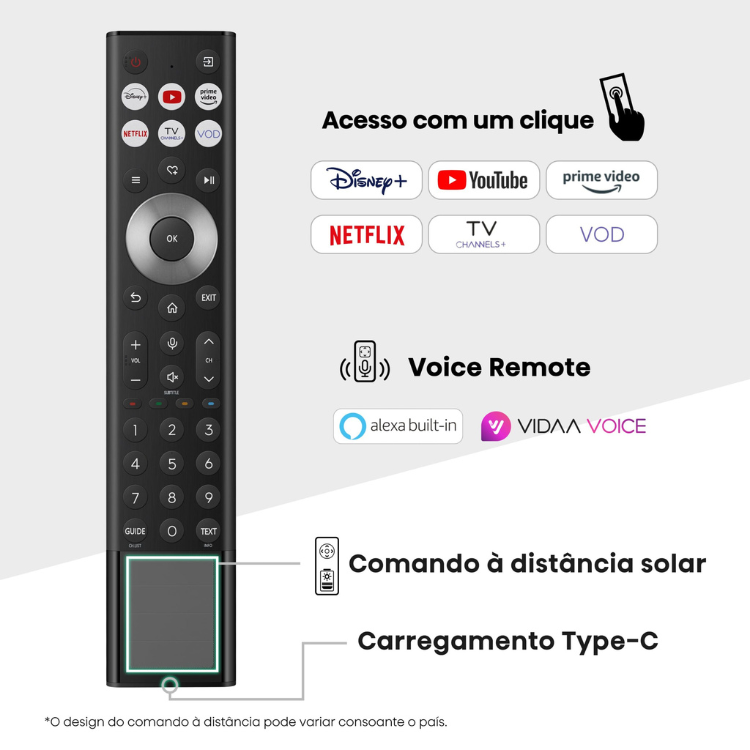 Televisão Hisense U7Q Pro (2025) Smart TV 4K Mini-LED 65"