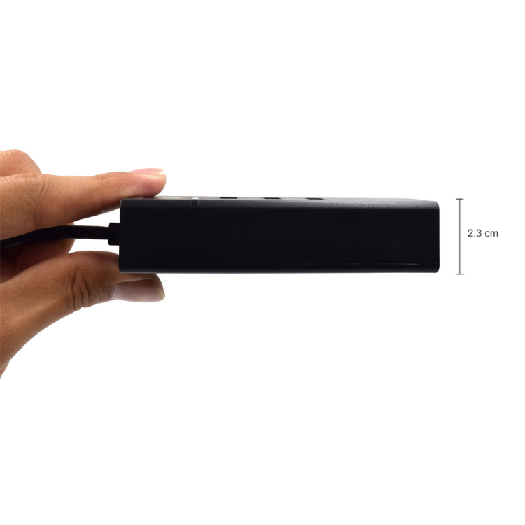 Ewent 3x USB-C auf USB-A + Gigabit-Netzwerk-Hub