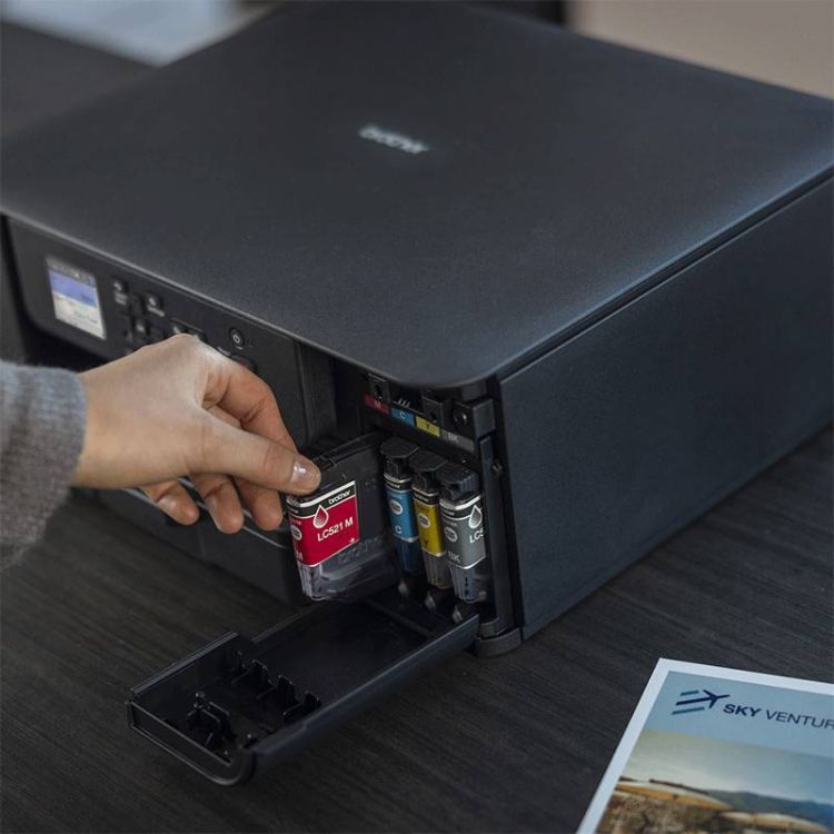 Impressora Multifunções Brother DCP-J1310W Jato de Tinta Wi-Fi Cores
