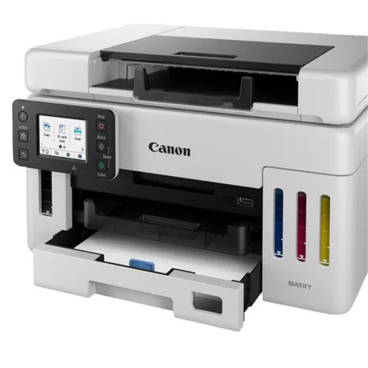 Canon Megatank Maxify GX6550 Farbtintenstrahl-Multifunktionsdrucker Wi-Fi Duplex