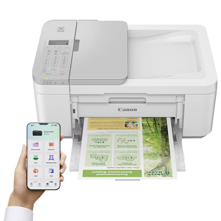 Canon Pixma TR4756i Multifunktionsdrucker Tintenstrahl Farbe WLAN Duplex