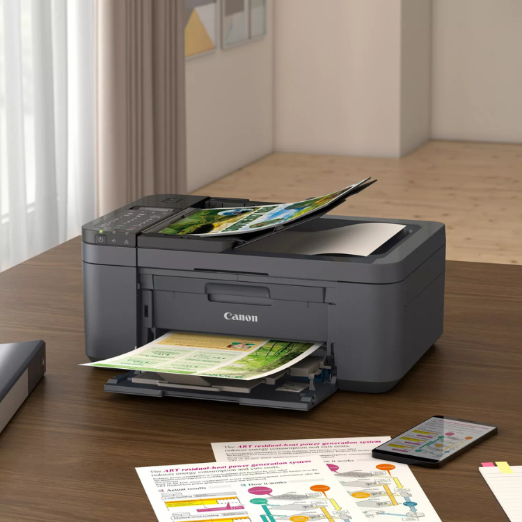 Impressora Multifunções Canon Pixma TR4755i Jato Tinta Cores Wi-Fi Duplex