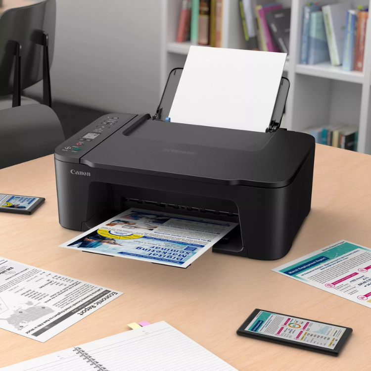 Impressora Multifunções Canon Pixma TS3750i Jato Tinta Cores Wi-Fi