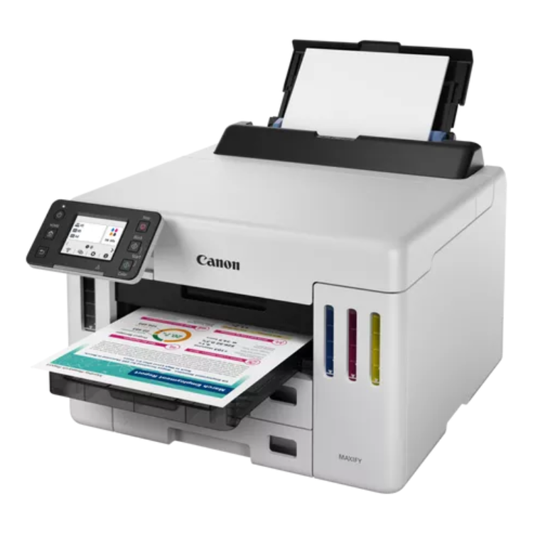 Impressora Multifunções Canon Megatank Maxify GX5550 Jato Tinta Cores Wi-Fi Duplex