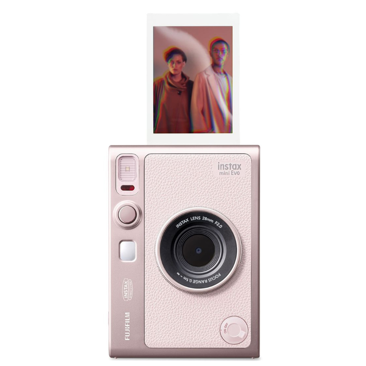 Máquina Fotográfica Instantânea Fujifilm Instax Mini EVO Rosa