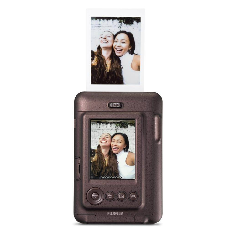 Máquina Fotográfica Instantânea Fujifilm Instax Mini LiPlay Deep Bronze