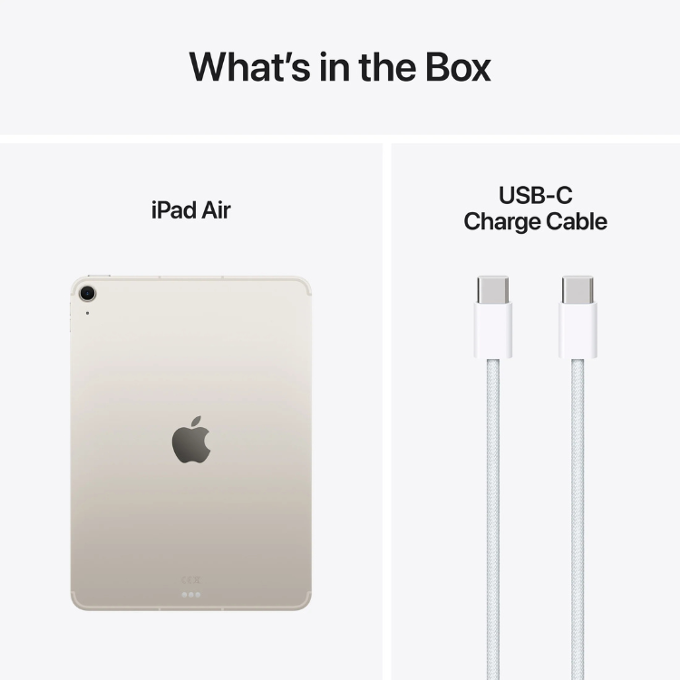 Apple iPad Air 2025 11" M3 128GB Wi-Fi + Cellular Dourado
