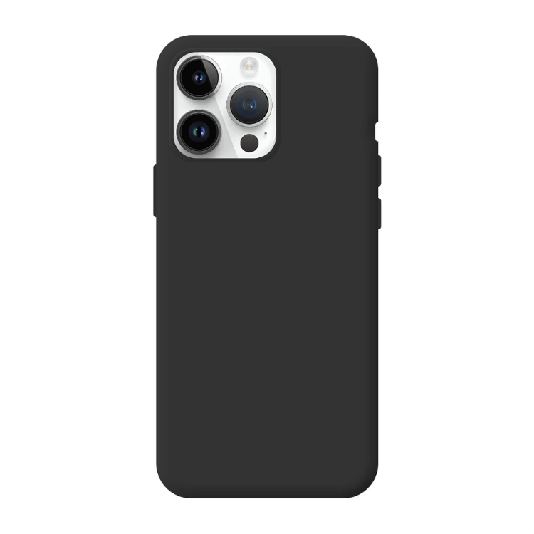 T-K Silikonhülle iPhone 14 Pro Schwarz