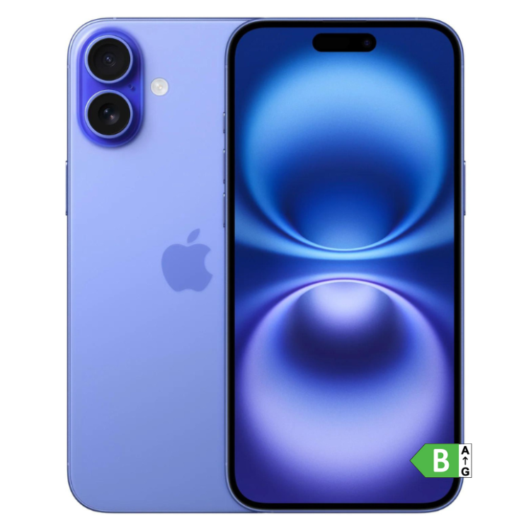 Apple iPhone 16 256GB Ultramarin – gebraucht, Grade A+